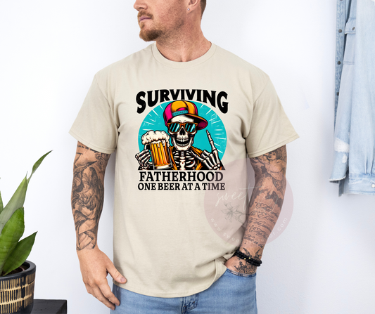 Surviving Fatherhood Unisex T-shirt