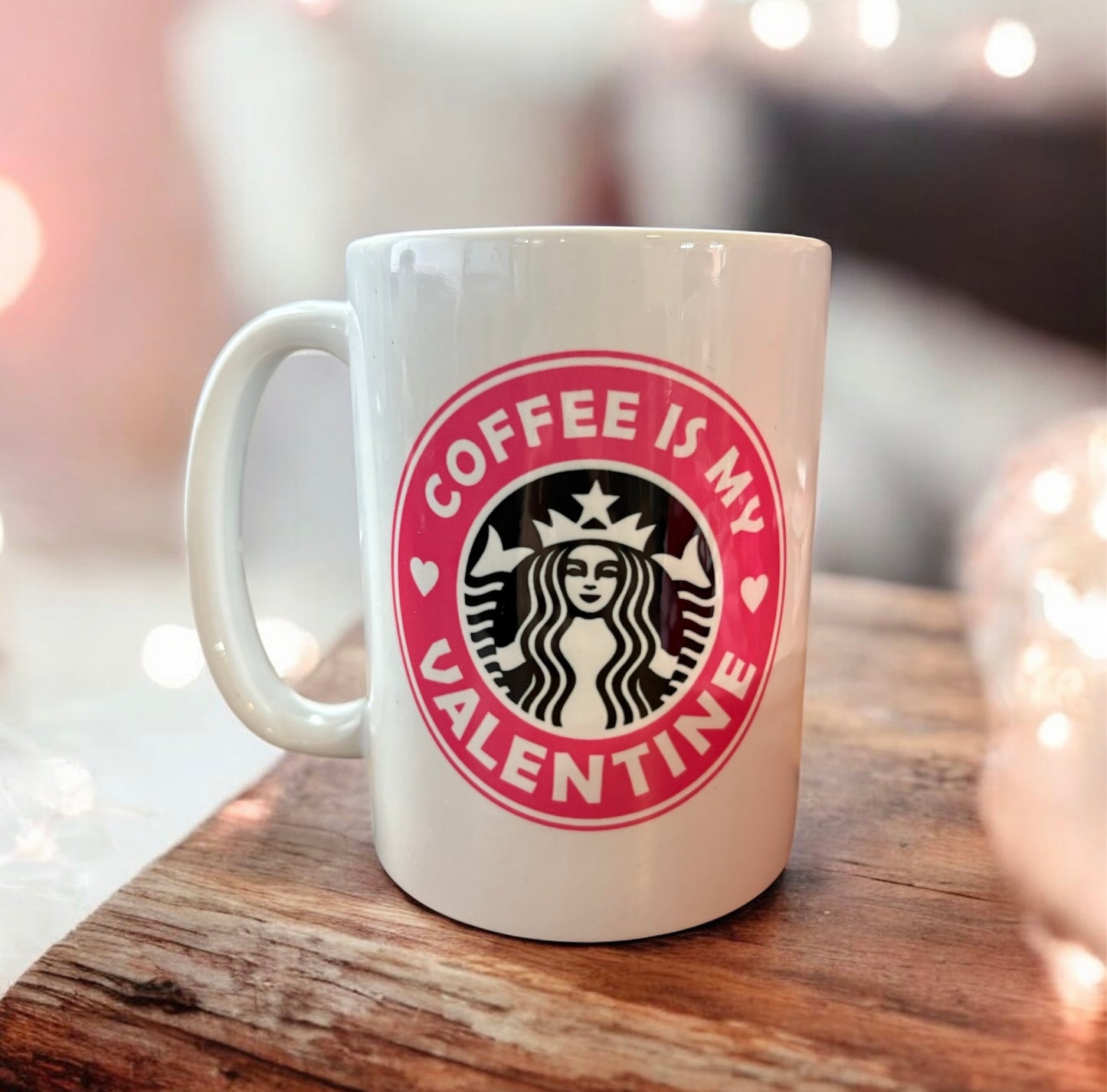 Coffee is My Valentine Ceramic Mug