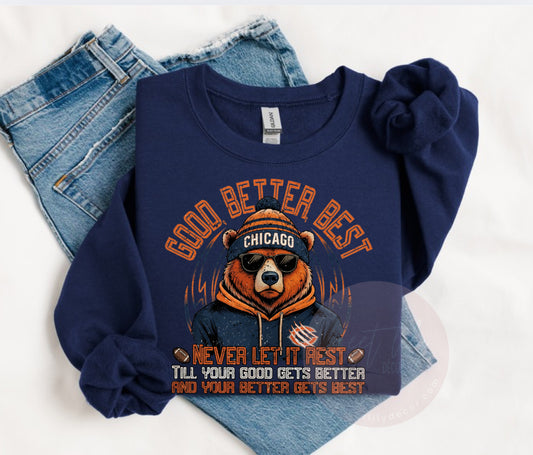 GBB Beanie Bear Unisex Crew