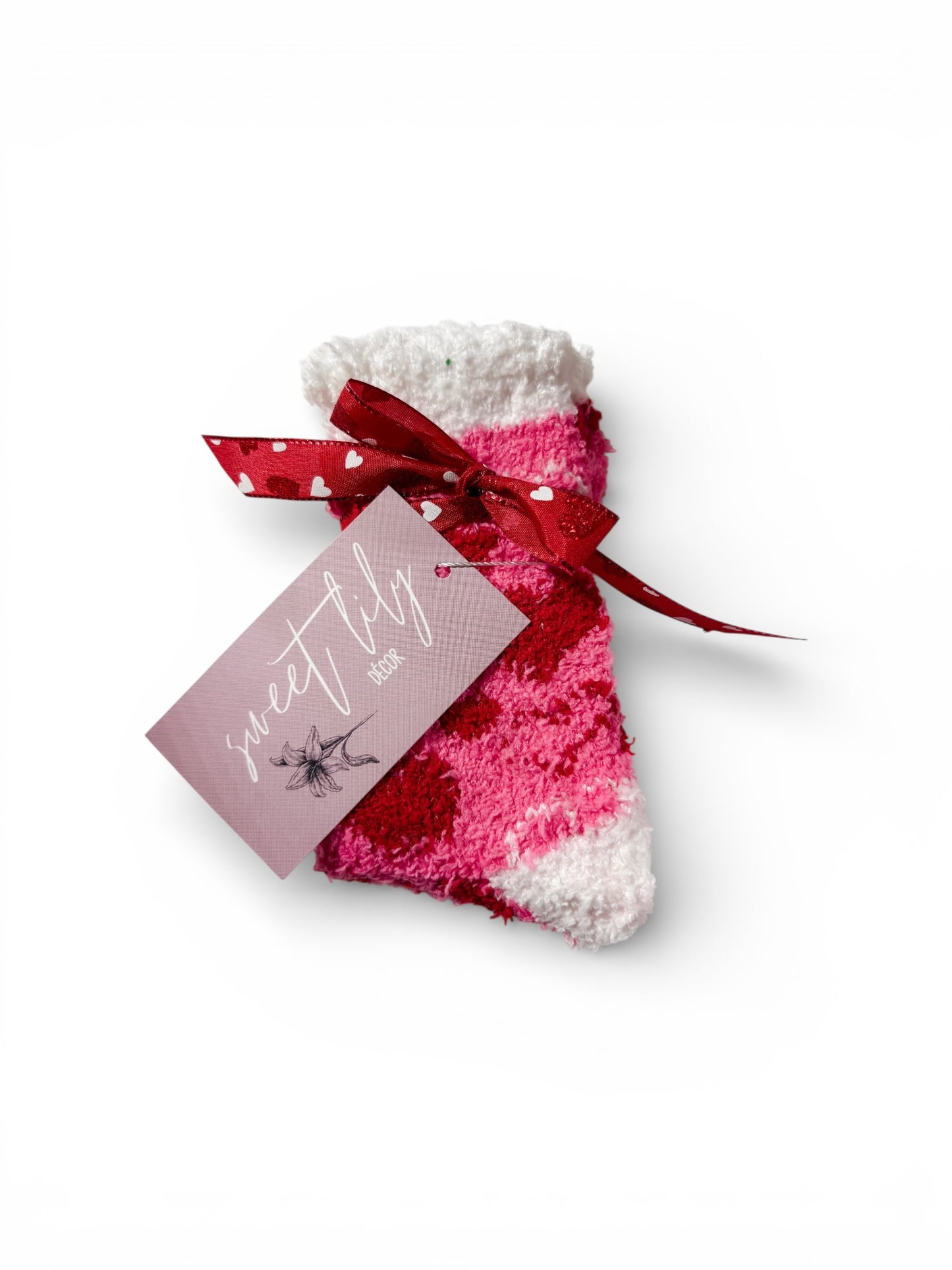 Valentine Fuzzy Socks