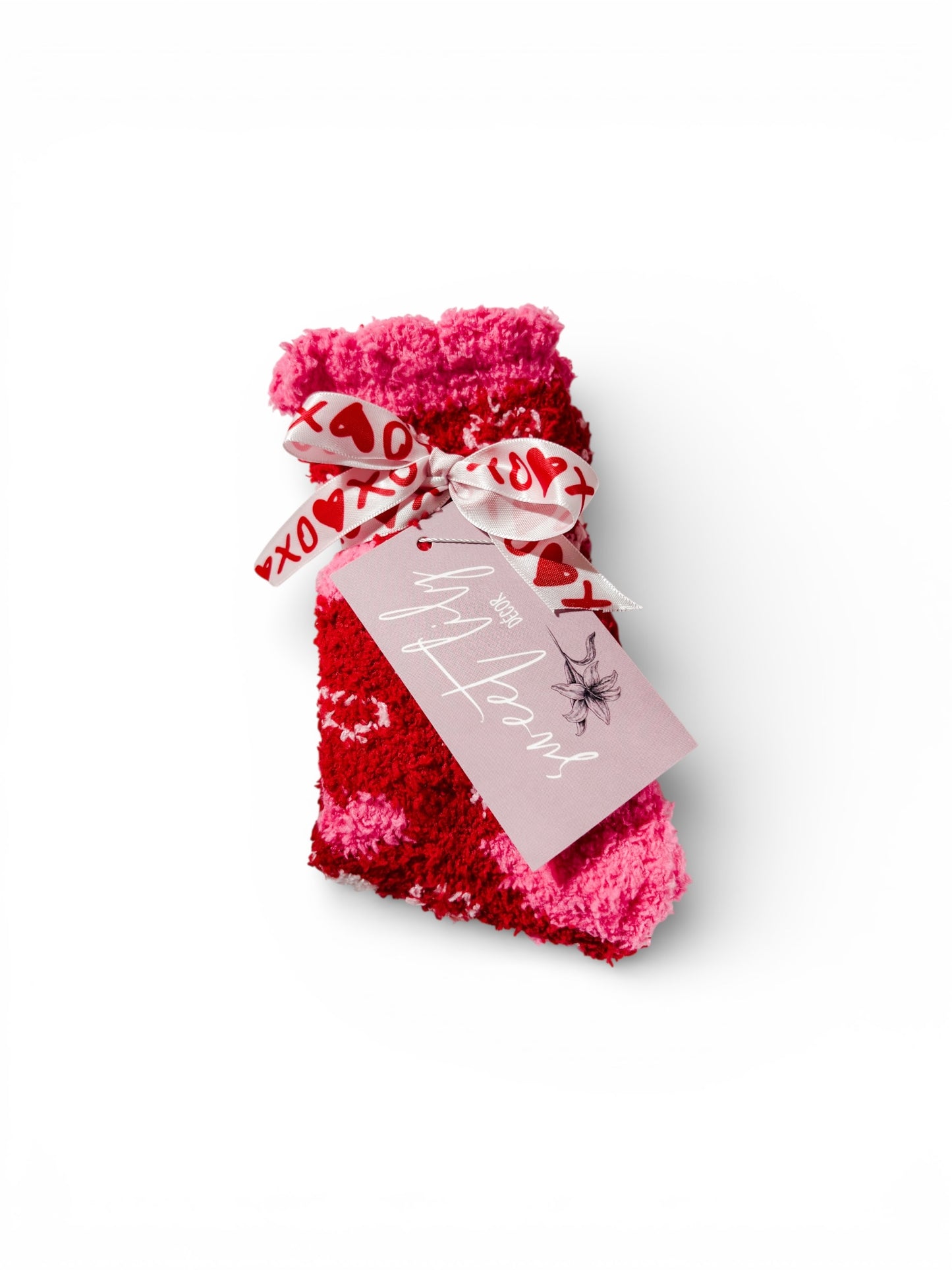 Valentine Fuzzy Socks