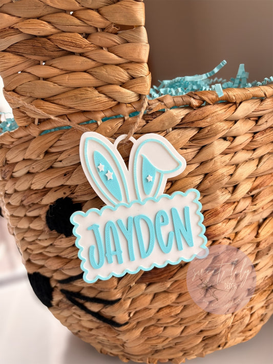 Personalized Easter Basket Tags