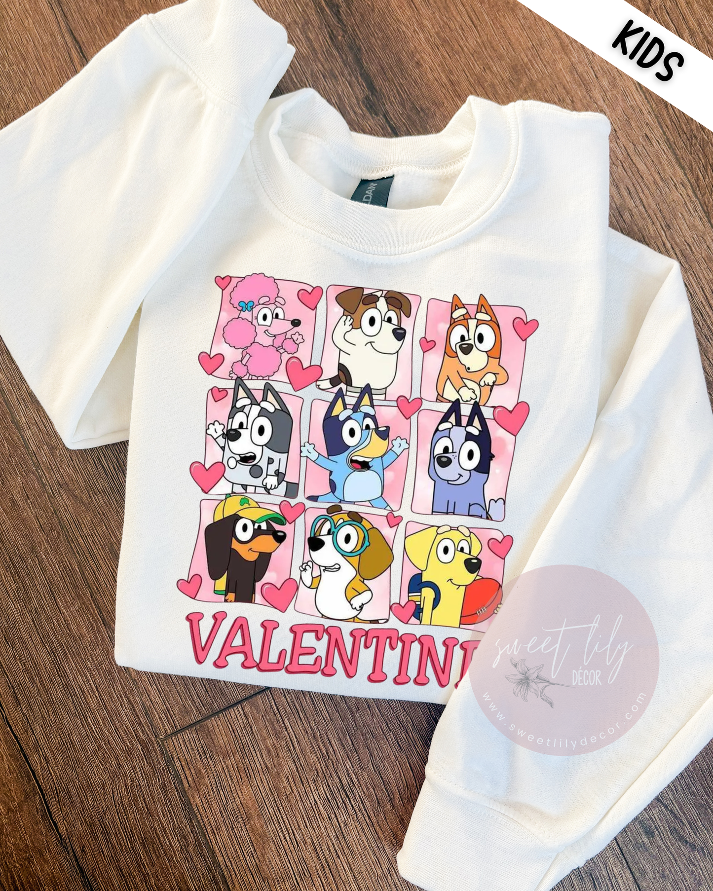 Valentine's Bluey Crew