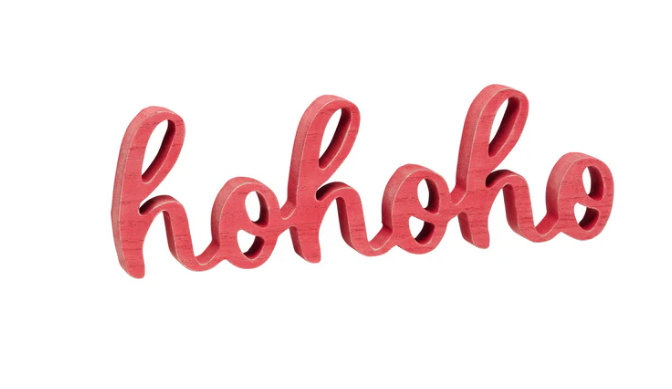 Hoho Word Cutout