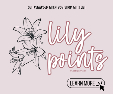 Sweet Lily Decor LLC – Sweet Lily Décor