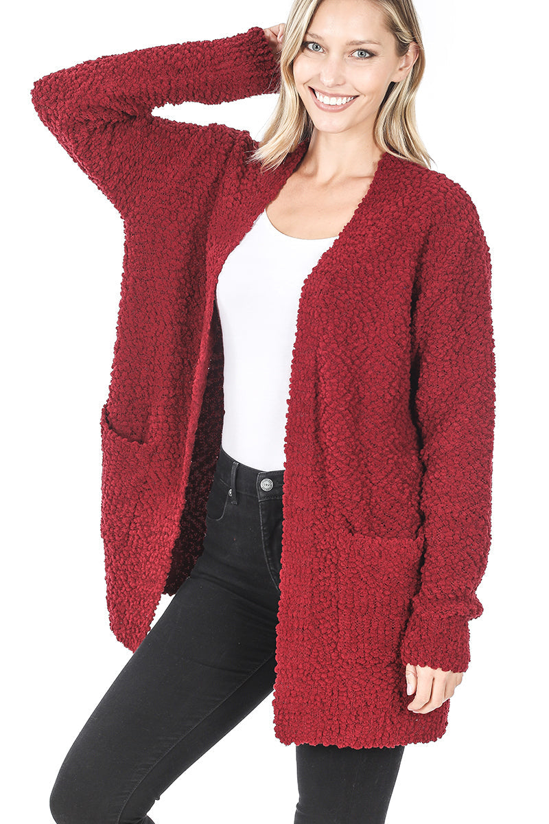 Women's Cozy Popcorn Sweater