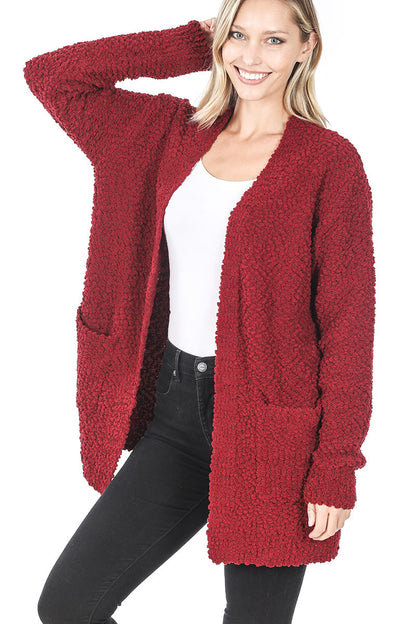 Women's Cozy Popcorn Sweater