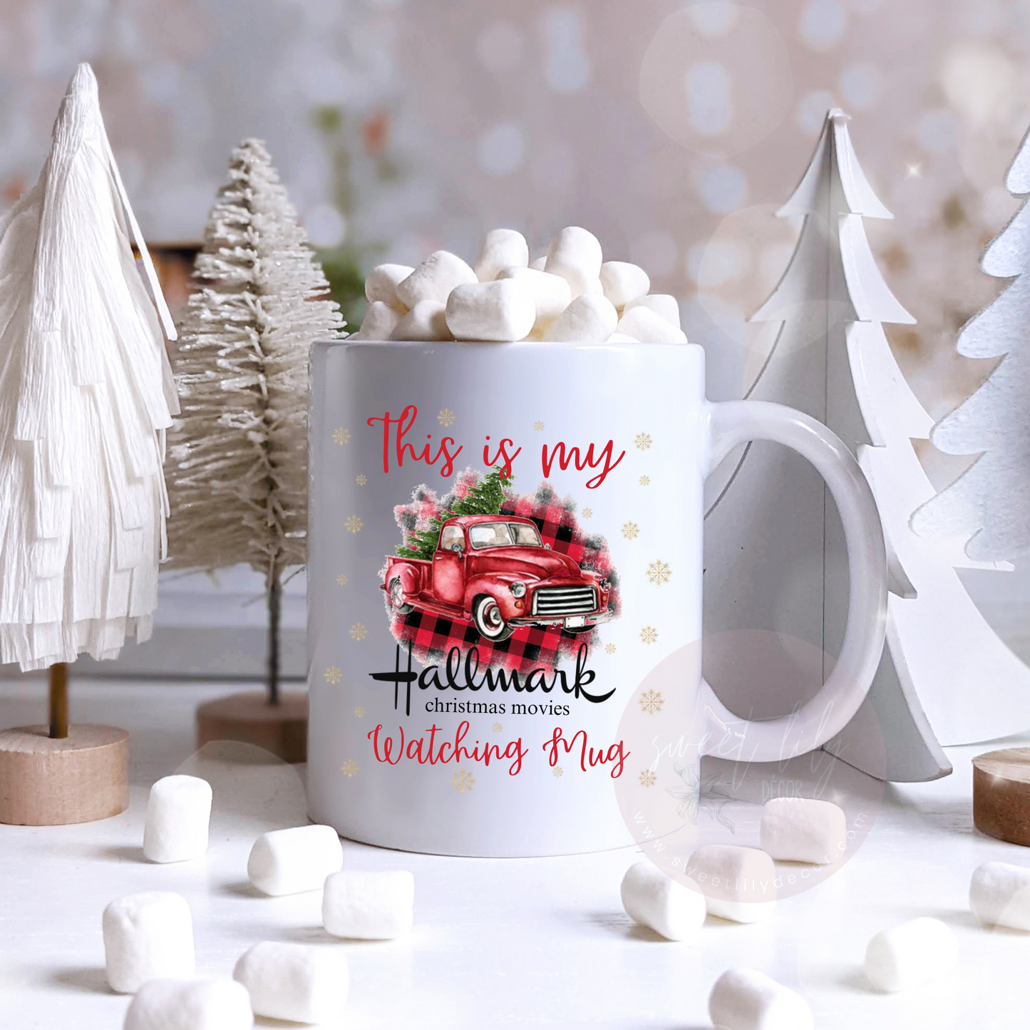 Hallmark Christmas Movies Watching Mug