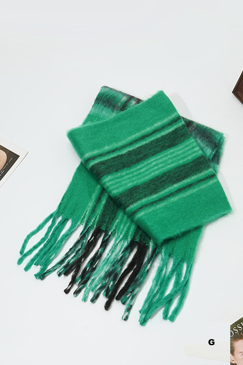 Cozy Oversized Fringe Scarf