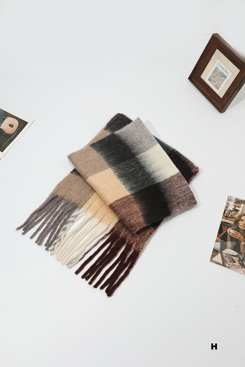 Cozy Oversized Fringe Scarf