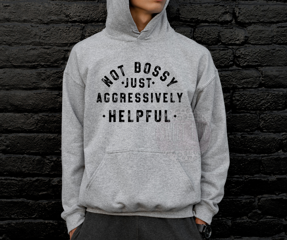 Aggressively Helpful Unisex Hoodie