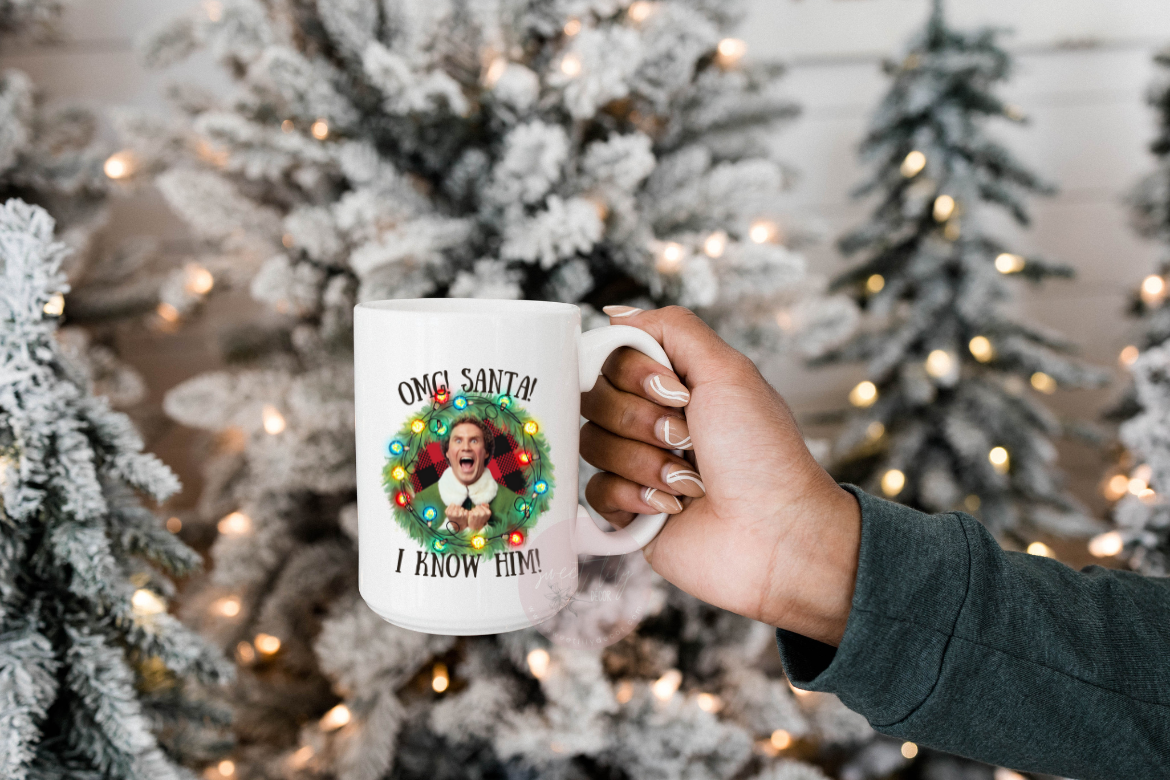 Omg Santa Ceramic Mug