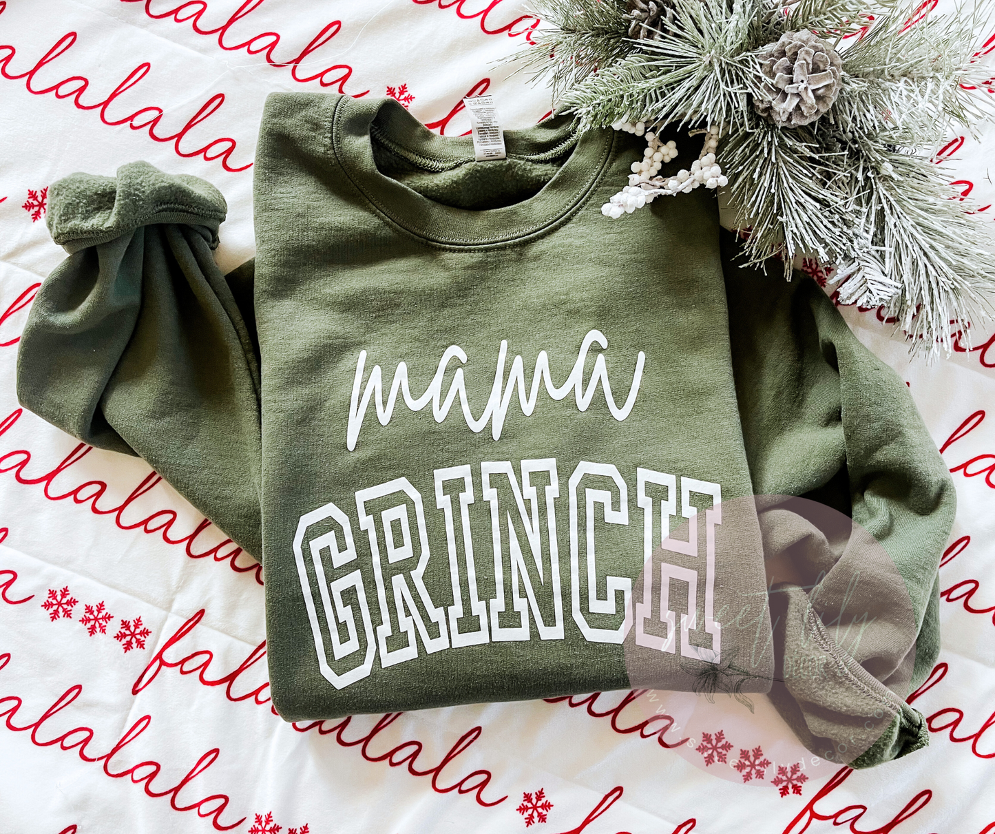 Mama Grinch Unisex Crew