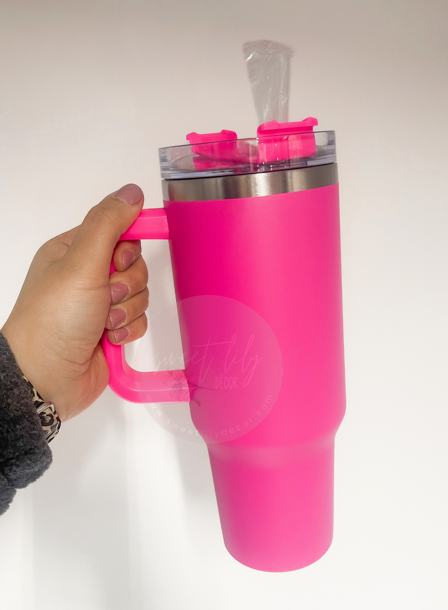 40 OZ. Tumbler w/ Handle