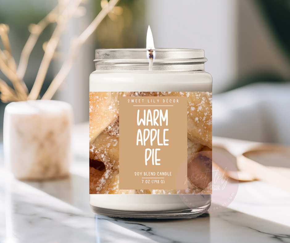 Warm Apple Pie 7 oz. Candle