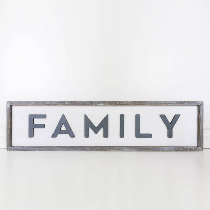 Family RVS Wood Sign