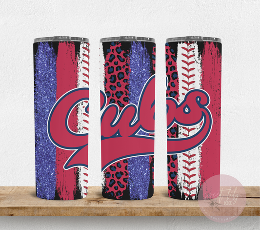 Cubs 20 oz. Skinny Tumbler