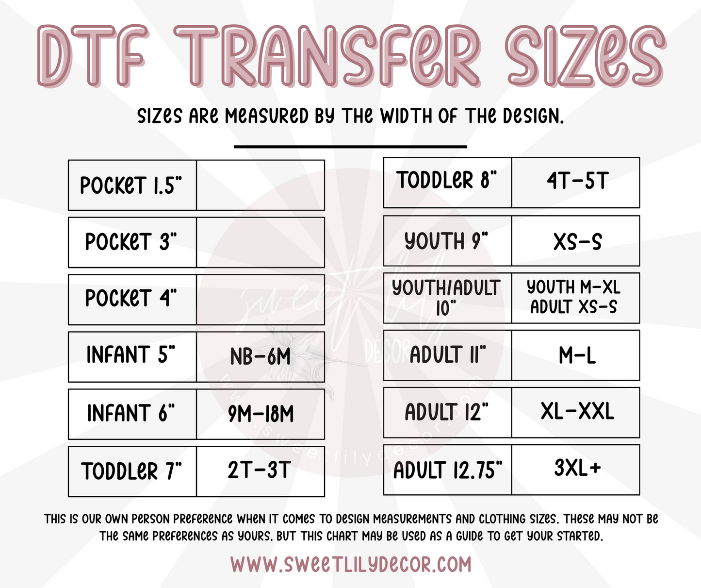 DTF Transfers