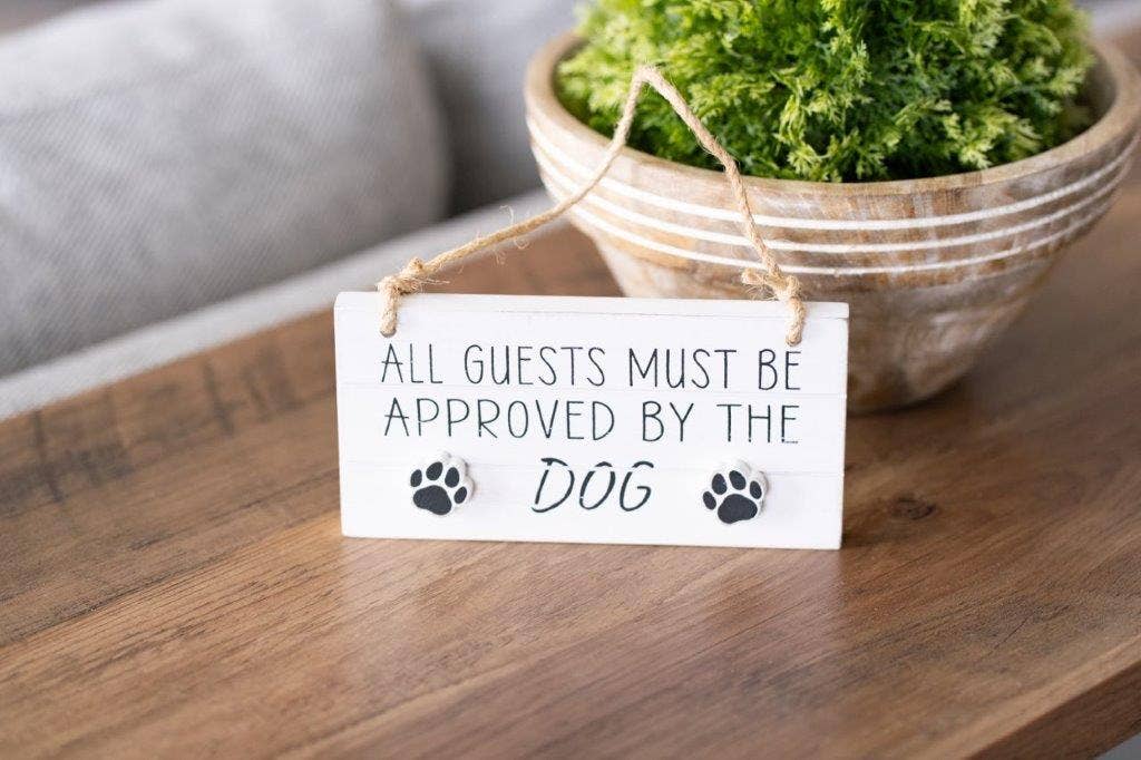 Must Be Approved by The Pets Rvs Sign