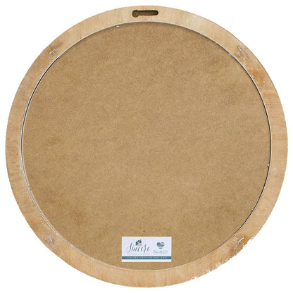 Watercolor Santa Beaded Round