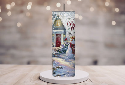 This is My Christmas Movie Watching 20 oz. Skinny Tumbler