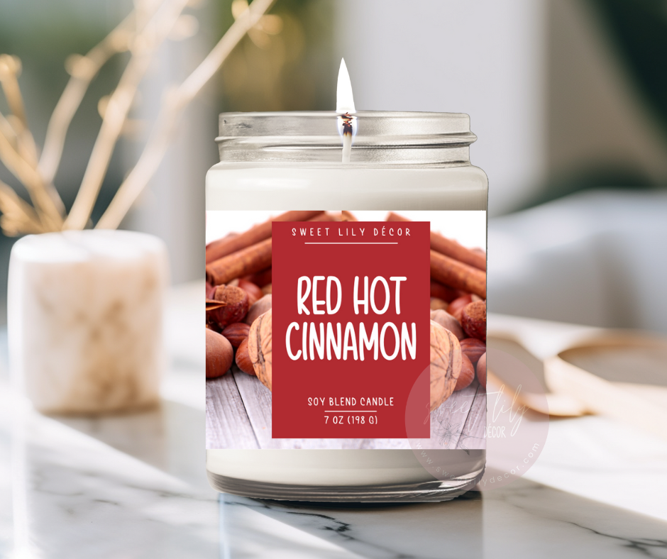 Red Hot Cinnamon 7 oz. Candle