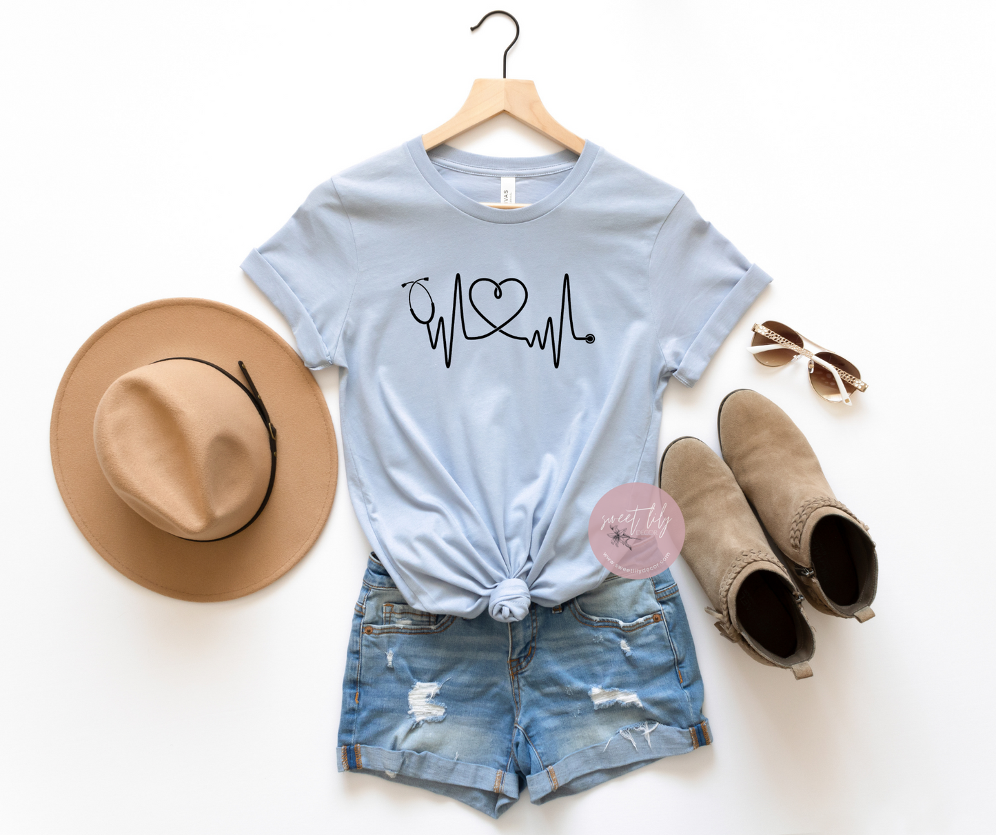 Nurse Heartbeat Tee