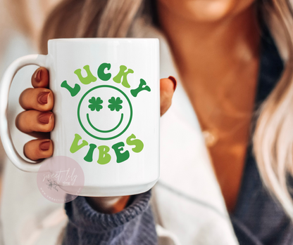 Lucky Vibes Ceramic Mug