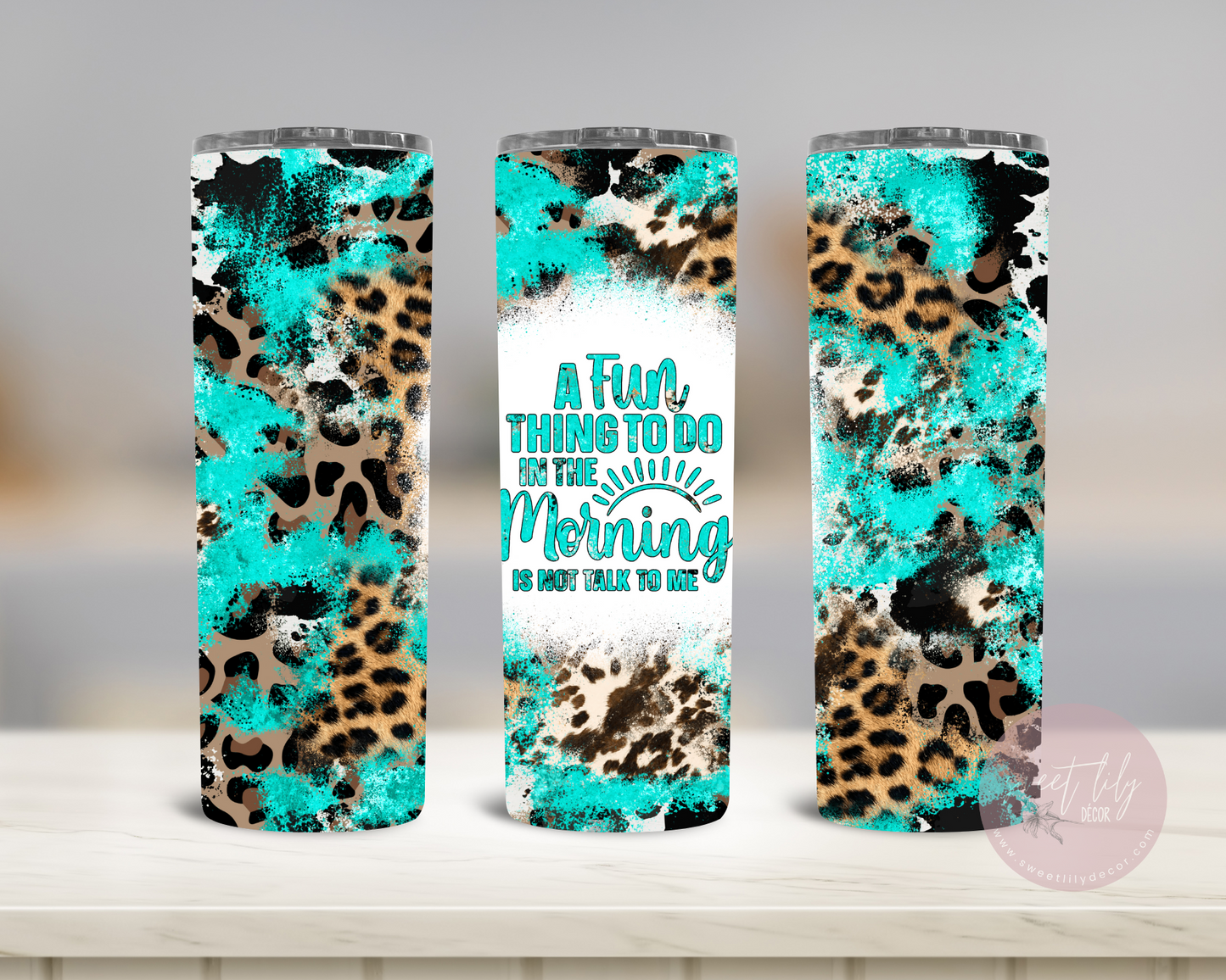 Not Talk To Me 20 oz. Skinny Tumbler