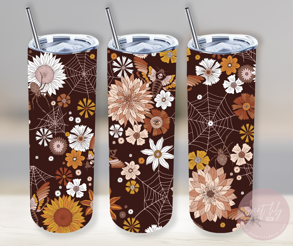 Fall 20 oz. Skinny Tumbler