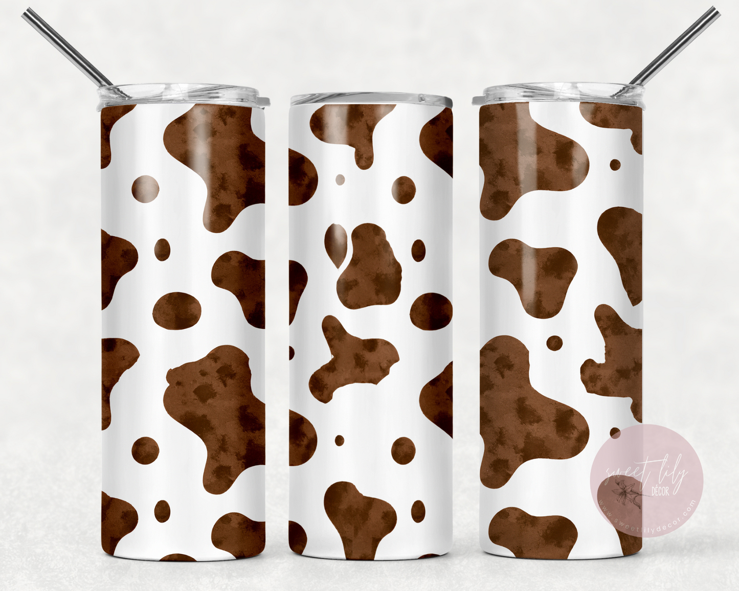 Cow Print 20 oz. Skinny Tumbler