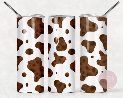 Cow Print 20 oz. Skinny Tumbler