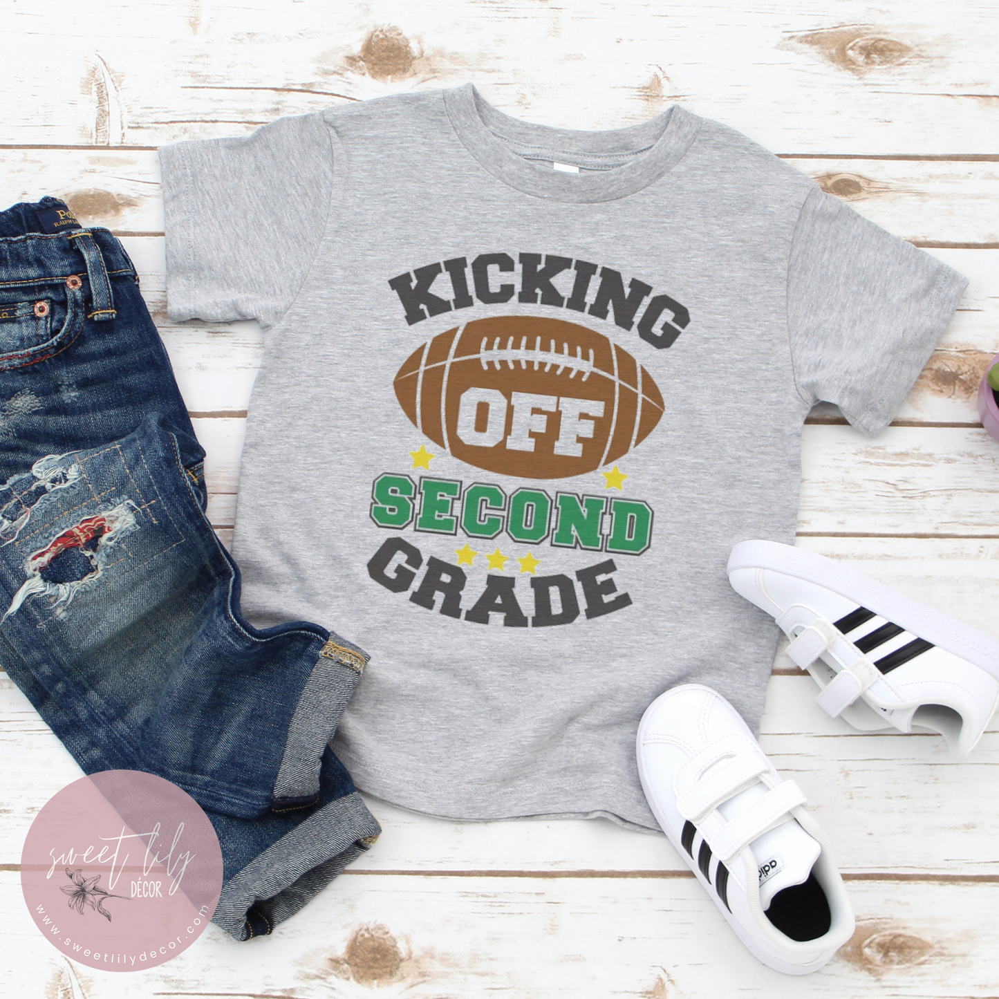 Kicking Off (grade) Football Tee