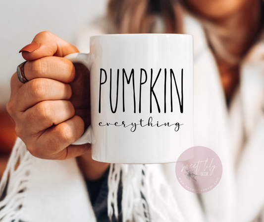 Pumpkin Everything Mug
