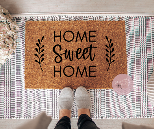 Home Sweet Home Door Mat